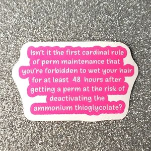 LEGALLY BLONDE waterproof sticker MOVIE